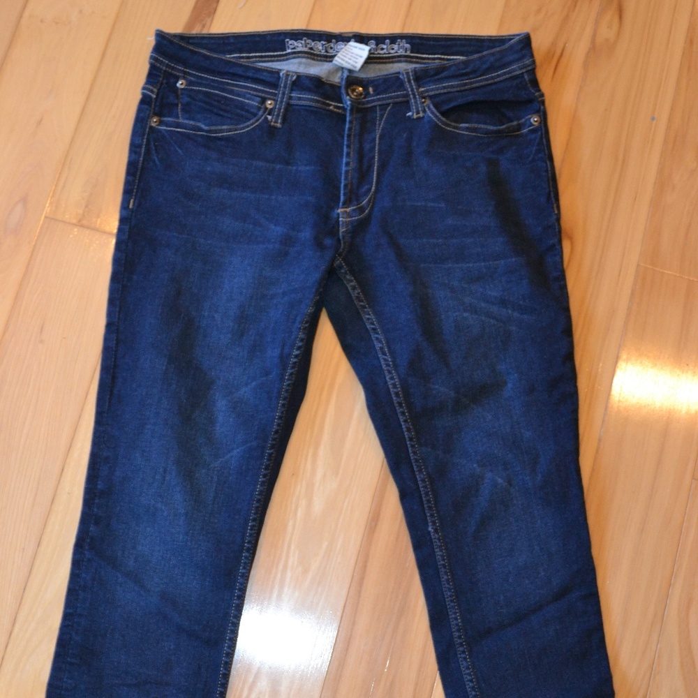 Paper denim & cloth Jeans 10 dark wash crop